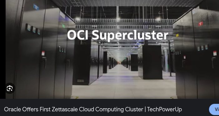 OCI Supercluster with NVIDIA Blackwell
