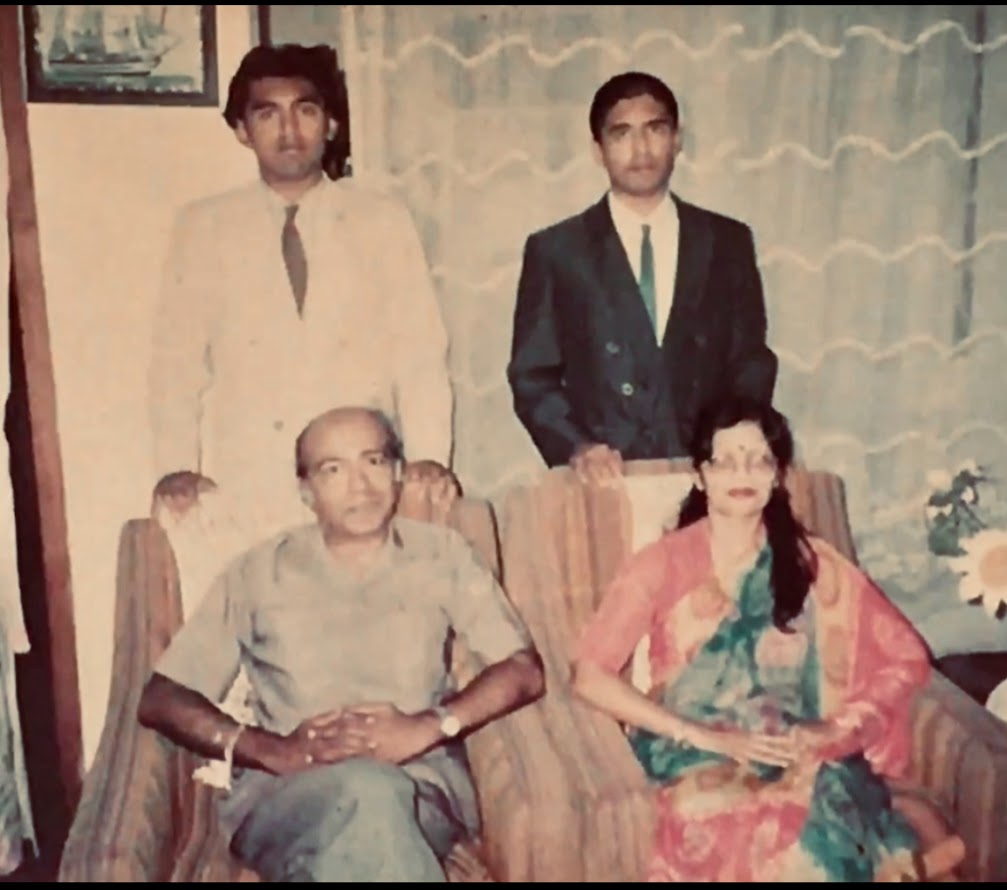 Family portrait - Rik, Pa, and Ma